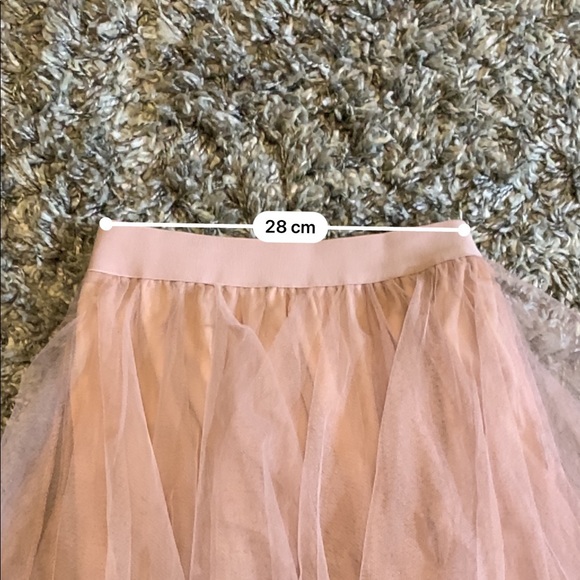 Frilly Ruffle Skirt Midi Layered Tiered Dress - Picture 7 of 8